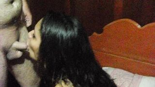 My Friends Fill me with Cum, Double Oral Sex, Mamada, Tetona, Lefazos,