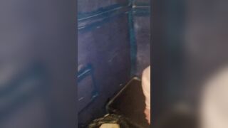 Ex-Fiance Banged by Panty Wearing Stranger inside Adult Theater Cumshot Masturbation ending