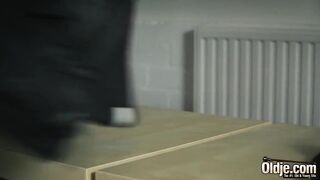 Grandpa fucks a incredible snatch oral creampie