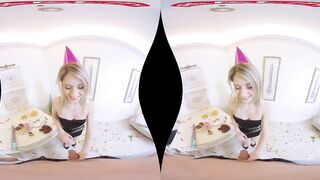 Creampie Birthday Party into VR Porn