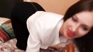 Office Hottie Gets Horny And Fucked Her Pussy