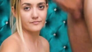 Blonde Babe Receives A Hard Pussy Pounding