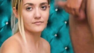 Blonde Babe Receives A Hard Pussy Pounding