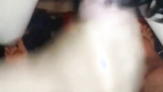 Brunette Amateur Blowjob with Cum in Mouth