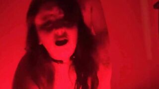 Red Lighting Seduction With Orgasmic Big-Bodied Couple
