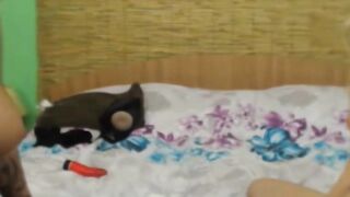 Blonde Beauties Used Toy To Fuck Each Other