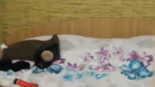 Blonde Beauties Used Toy To Fuck Each Other
