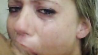 Blonde MILF Deepthroats and Gets Facialized