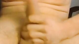Uncut Twink Self-Sucks His Big Cock