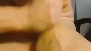 Uncut Twink Self-Sucks His Big Cock