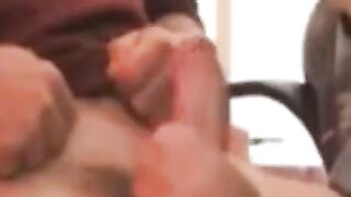 Bald Dad Sucks and Swallows! 2