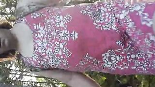 Crossdresser's Outdoor Adventure