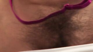Guy paid for licking then fucking horny big tits granny