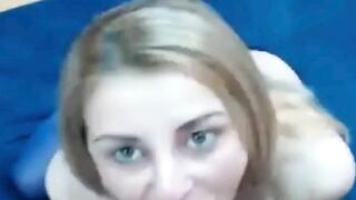 Steamy Hot Babe Sucked a Big Fat Dick