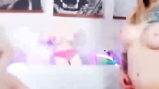 Wild Lesbians Babes Pleasuring Each Other on Cam