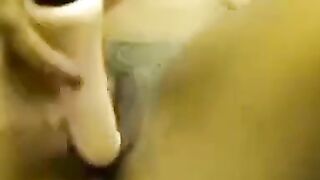 Big-Titted Black Girl Plays with Dildo on Webcam 2