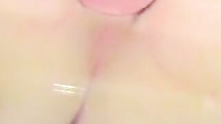 Rubbing My Big Fat Oily Ass on a Glass Table