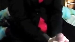 Amateur CFNM Handjob Ends in Cumshot