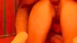 Skinny Blonde Granny Screams for Rough Sex