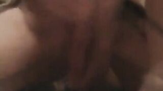 Sissy CD Spanks and Fucks Smooth Pussy