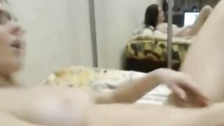 Slut Girls Masturbate And  Dildo Fucking Her Pussy On Cam_Part 23