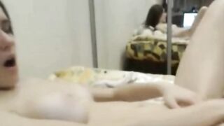 Slut Girls Masturbate And  Dildo Fucking Her Pussy On Cam_Part 23