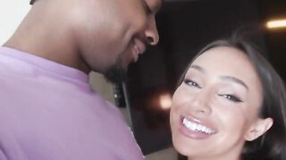 Blowing BBC on homemade sex tape