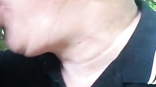 Lucky Sunday: Outdoor Bear Blowjob