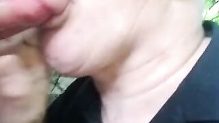 Lucky Sunday: Outdoor Bear Blowjob