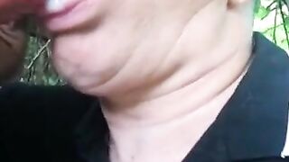 Lucky Sunday: Outdoor Bear Blowjob