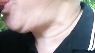 Lucky Sunday: Outdoor Bear Blowjob