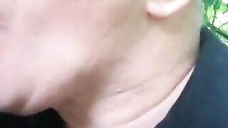 Lucky Sunday: Outdoor Bear Blowjob