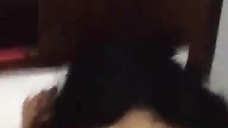 Asian Amateur Woman Gets Naughty with Dogie