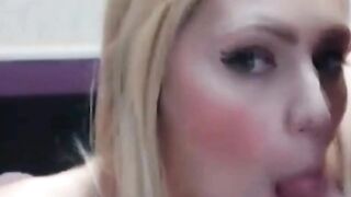 Blonde Babe Loves That Big Hard Cock