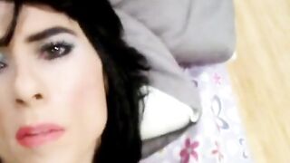 Big-Cock Crossdresser Selfie
