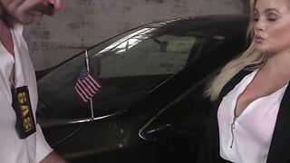 MILF secret agent is tied and fucked