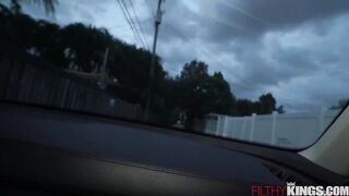 Hot chinese Hooker Gets Banged! in the Back of the Car