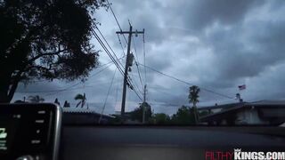 Hot chinese Hooker Gets Banged! in the Back of the Car