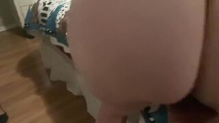 PAWG cougar Peyton Plays Maid and Fucks me until i Cum in