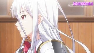 BEST Uncensored Hentai Blonde Knight in Pantyhose Gets a Creampie