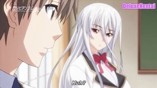 BEST Uncensored Hentai Blonde Knight in Pantyhose Gets a Creampie