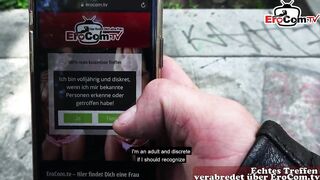 REAL LIVE EROCOM DATE POV WITH GERMAN BLONDE FITNESS SKANK