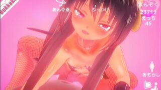 【Unity】Everyday Scenes of Summer into Japan with little Succubus【interactive Animation】