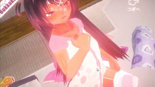 【Unity】Everyday Scenes of Summer into Japan with little Succubus【interactive Animation】