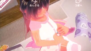 【Unity】Everyday Scenes of Summer into Japan with little Succubus【interactive Animation】