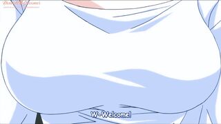 Anime Uncensored | Cuckold Guy Watches his Gf get Pounded Hard in