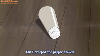 Anime Uncensored | Cuckold Guy Watches his Gf get Pounded Hard in