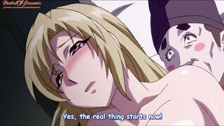 Anime Uncensored | Cuckold Guy Watches his Gf get Pounded Hard in