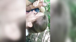 seduced a young twat with mouth and gave dick in her mouth