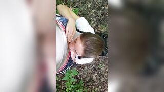 seduced a young twat with mouth and gave dick in her mouth